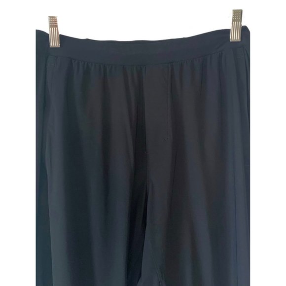 •SOLD•LULULEMON Black Men's Zip-Hem Elastic Waist Surge Running Joggers Medium - Picture 4 of 9